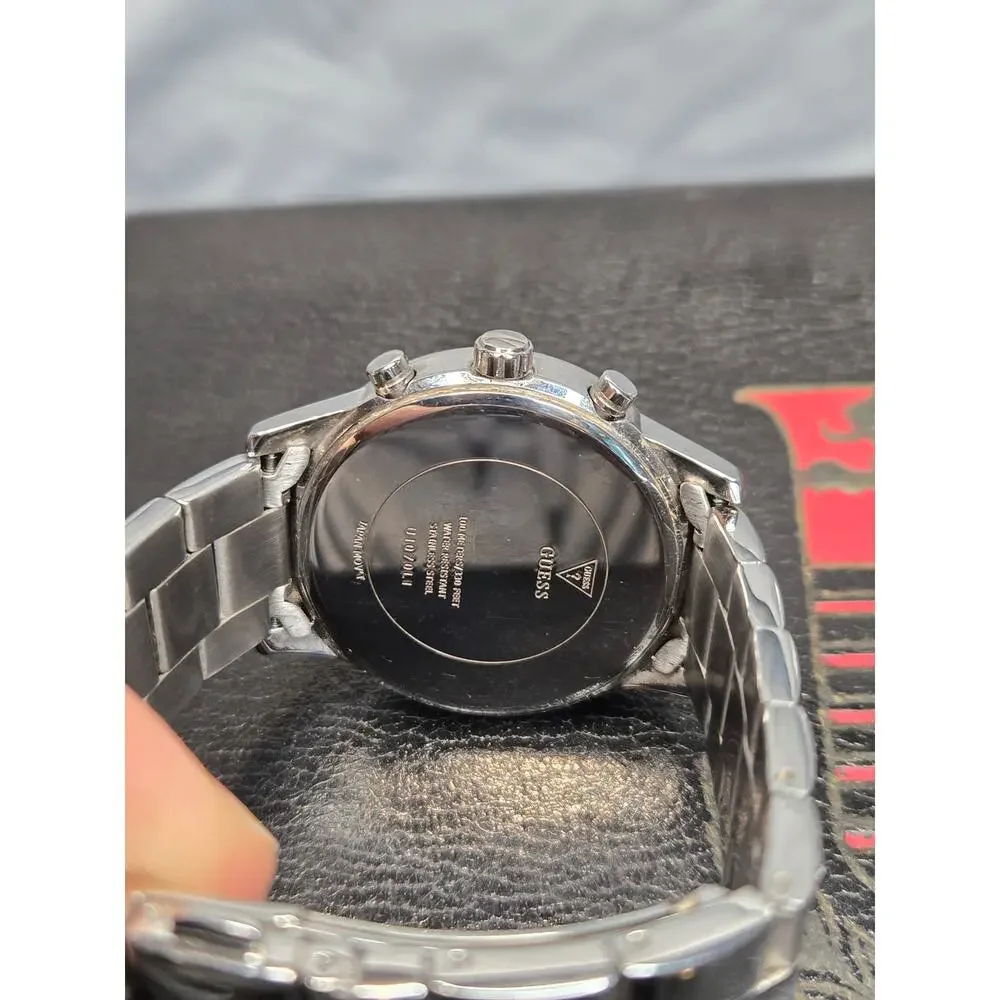 Guess Multifunction Silver-Tone Watch U1070L1 W1070L1